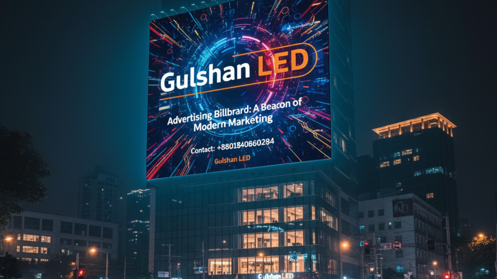 Gulshan lED Advertising Billboard